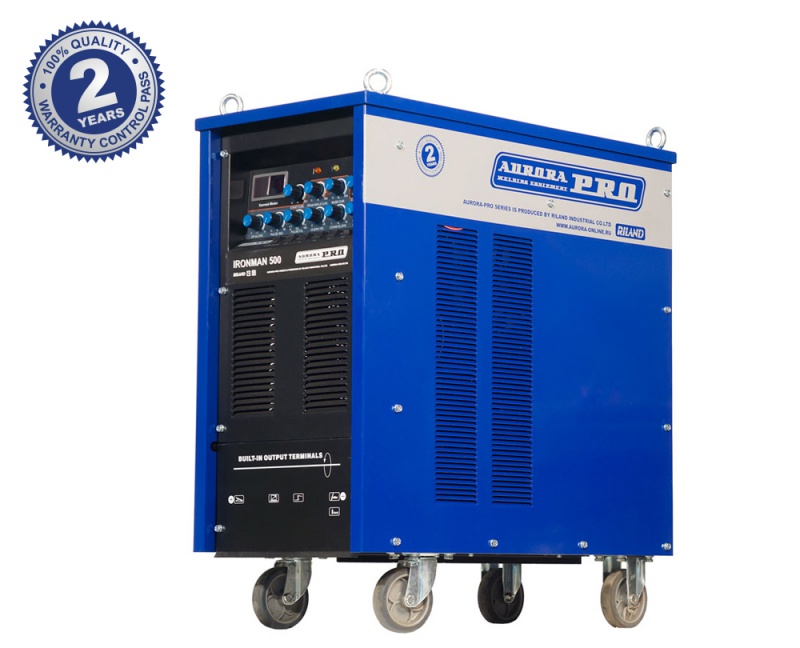 Индустриальный аппарат аргонодуговой сварки AuroraPRO IRONMAN 500 AC/DC PULSE (TIG+MMA)

