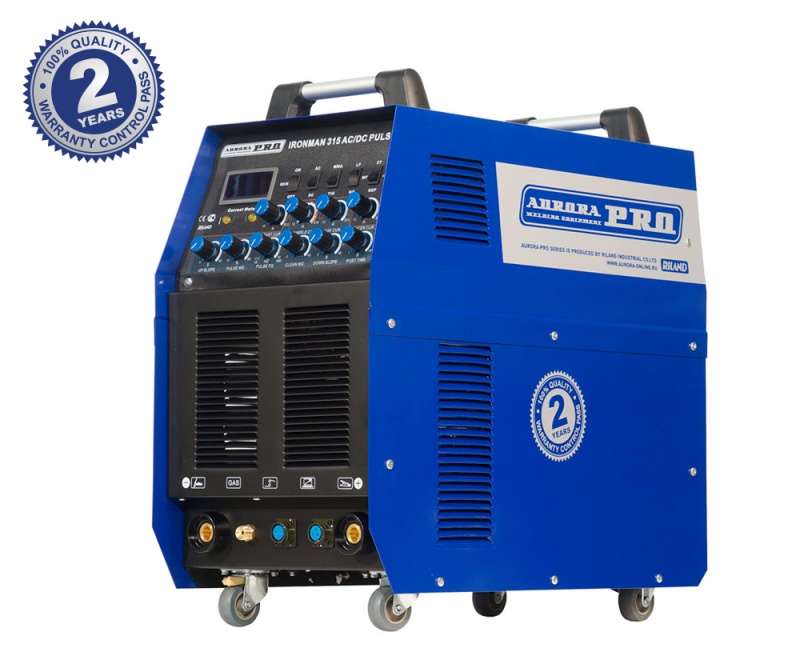 Индустриальный аппарат аргонодуговой сварки AuroraPRO IRONMAN 315 AC/DC PULSE (TIG+MMA)
